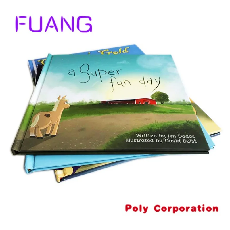 Custom  Custom Hard Cover Book Printing Children Hardcover Book Printer in China