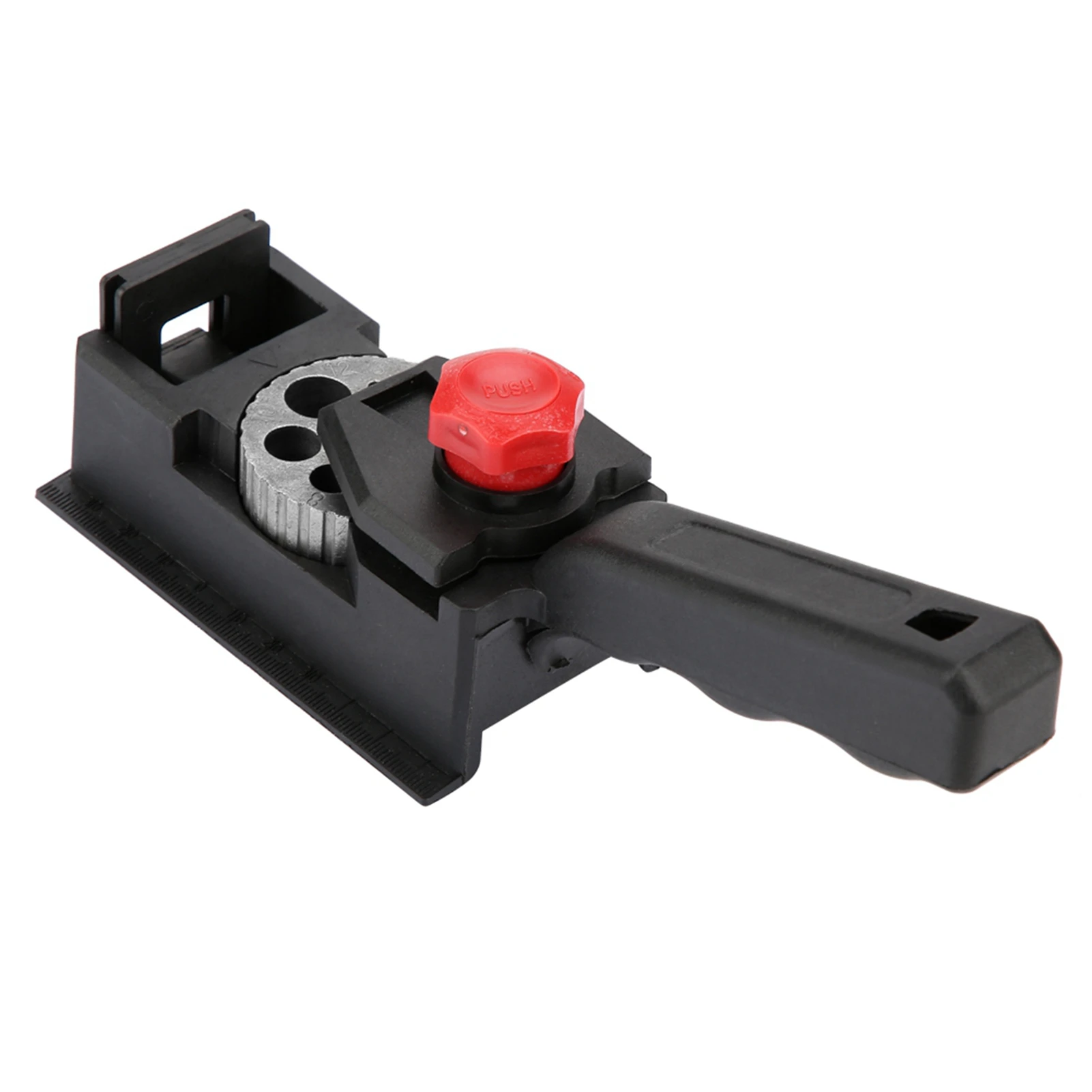 10 Hole Woodworking Drilling Positioning Limit Fixture Device 3-12mm Drill Bit Limit Ring Set Straight Hole Drill Guide