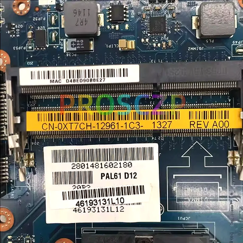 

CN-0CYF99 0CYF99 CYF99 CN-0XT7CH 0XT7CH XT7CH PAL61 LA-6561P For DELL Latitude E6520 Laptop Motherboard QM67 Mainboard 100% OK