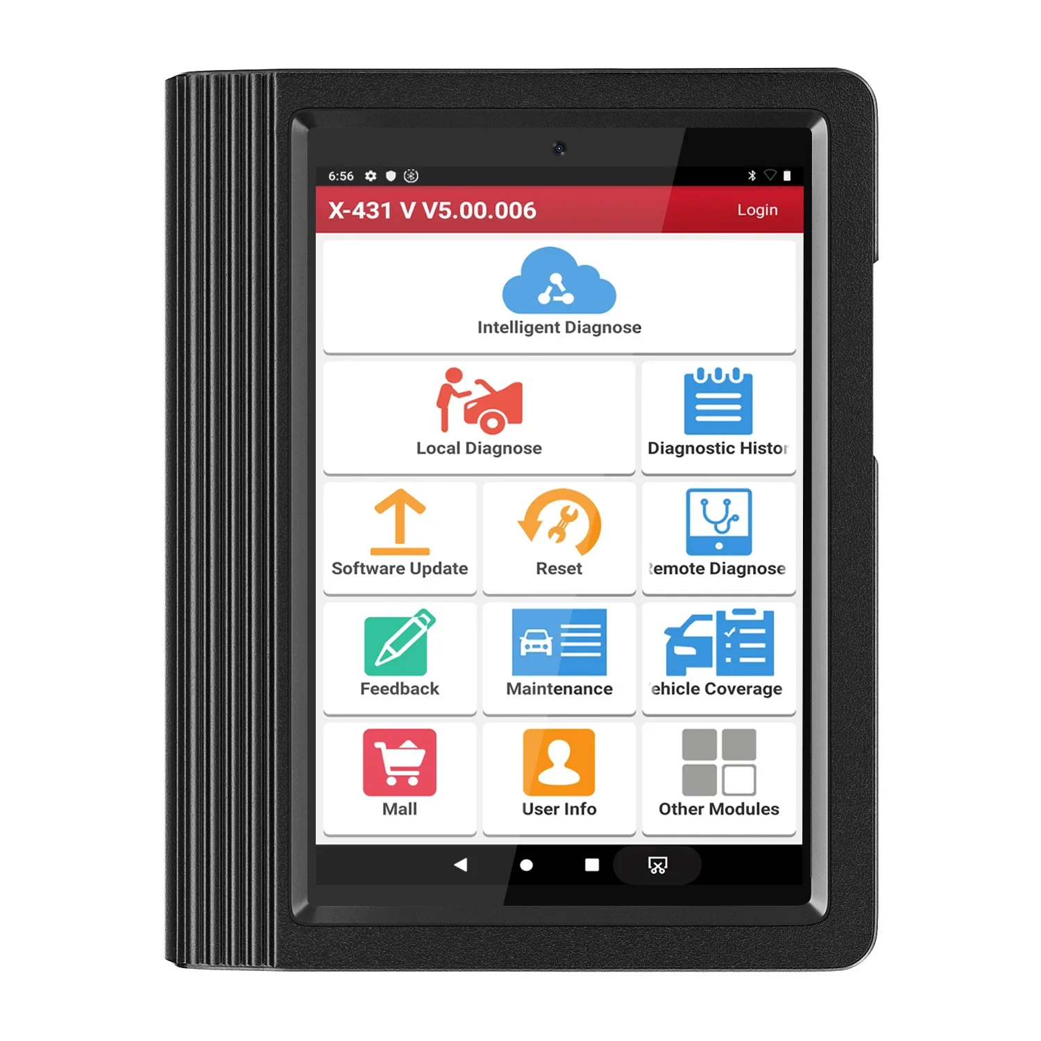 

X431 V car detector car fault diagnosis instrument decoder foreign trade multilingual