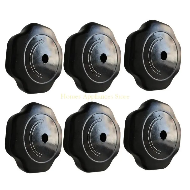 حزمة D0AB من 6 مقبض طباخ الضغط متعدد المواطن للتركيب بسيط للمطبخ