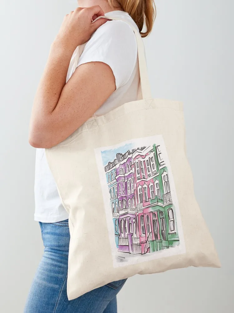 Nottinghill London Tote Bag Cloth bag eco bag folding ecological bags Canvas Tote