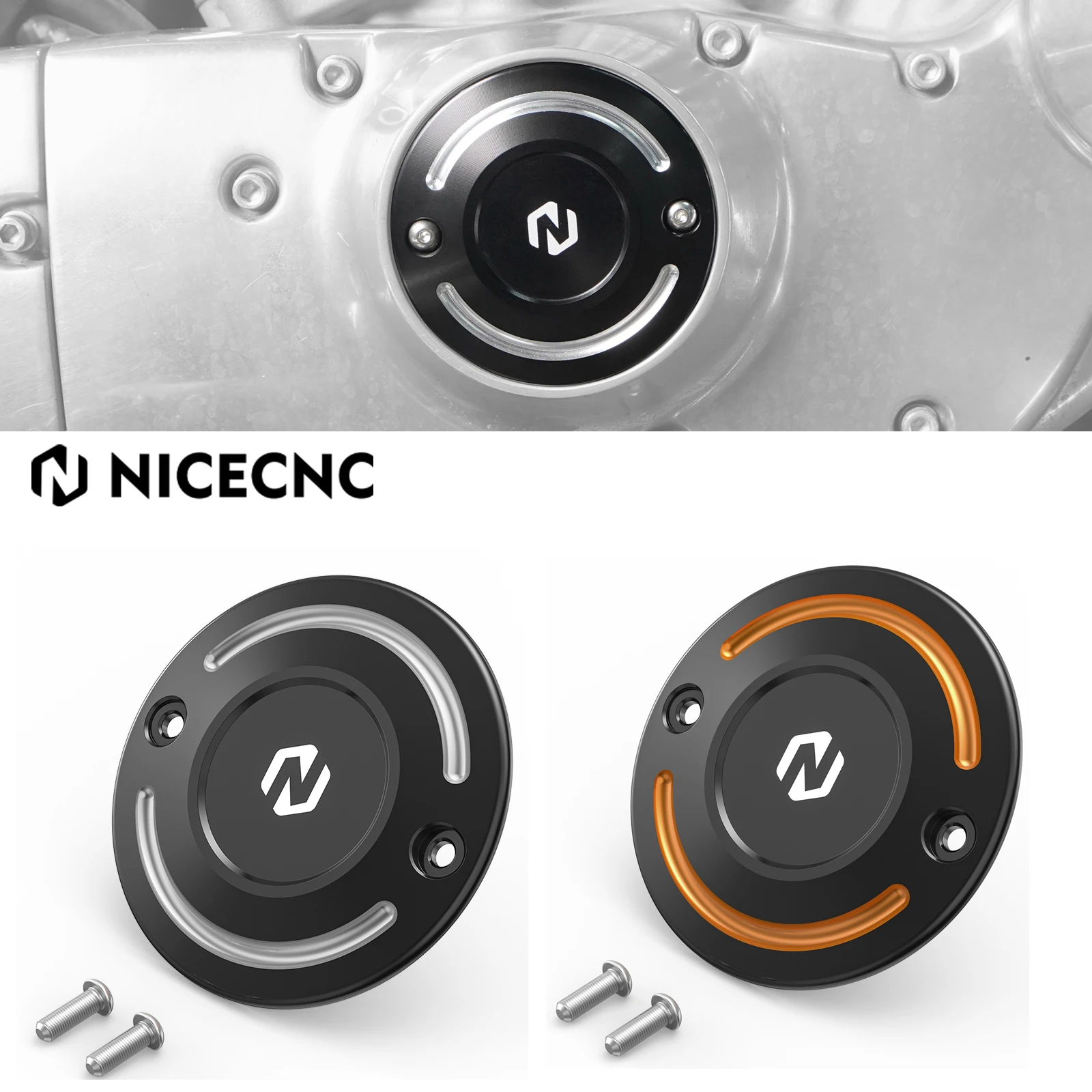 

NICECNC Timer Cover For Harley Forty-Eight XL1200X 2010-2022 Iron 1200 XL1200NS Iron 883 XL883N Sportster 883 Sportster 1200