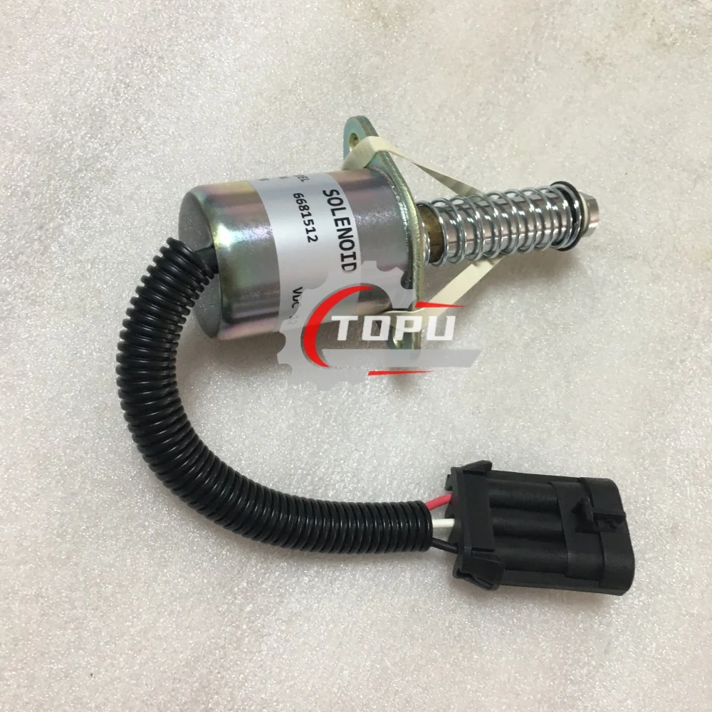 

Shutoff Solenoid Valve 7136559 6681512 Suitable for Bobcat Loader S130 S150 S160 S175 S70 S220 S300