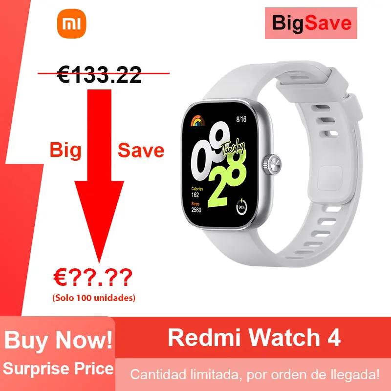 Xiaomi-reloj inteligente Redmi W