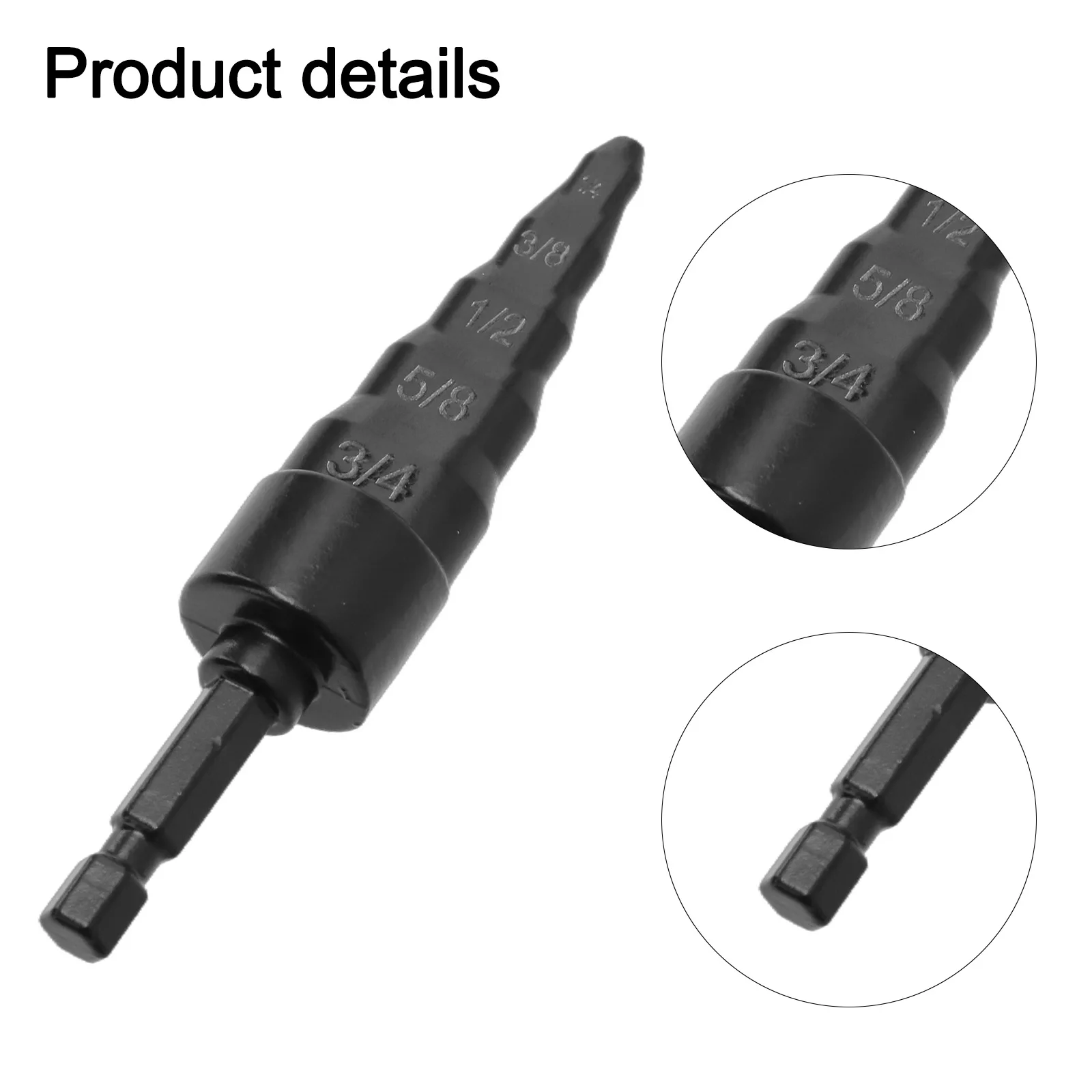 Copper Tube Expander Air Conditioner Copper Pipe Swaging Tools Hex Shank Electric Drill Bit Flaring Tools 1/4 3/8 1/2 5/8 3/4