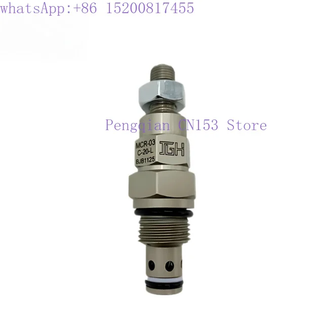 

MCR-01 Hydraulic direct acting cartridge relief valve