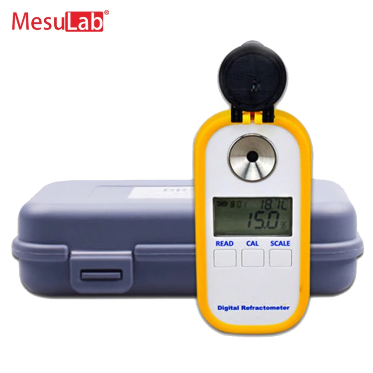 Hot china lab portable handheld hand held automatic digital honey measure water test sugar atc brix meter refractometer price