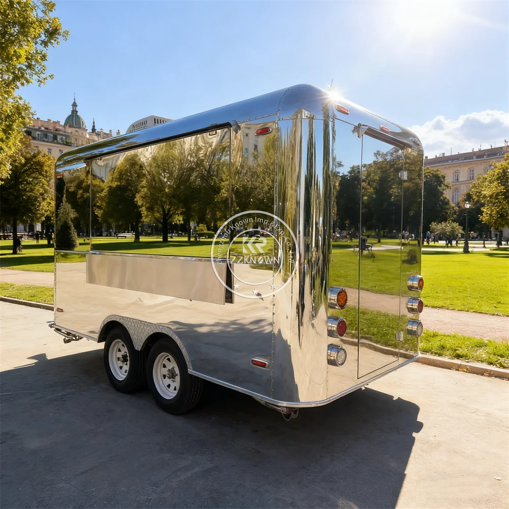 

Portable Donut Bakery Food Trailer Coffee Dessert Truck CE DOT Approved Outdoor Festival Street Catering Food Truck For Sale