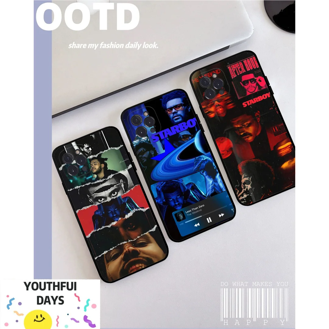 T-The W-Weeknd A-After H-Hours  Phone Case For iPhone 15 14 11 12 13 Mini Pro XS Max Cover 6 7 8 Plus X XR SE 2020 Funda Shell