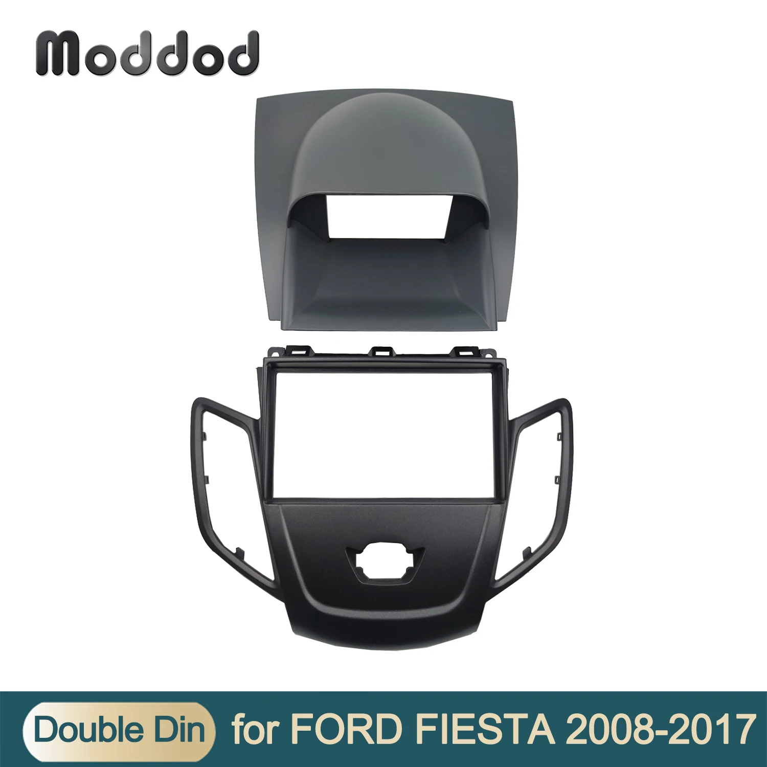 

Двойная стереопанель 2 Din, подходит для FORD FIESTA 2008-2017, радио, монтажная рамка, комплект приборной панели, объемный чехол, DVD, Android плеер, панель