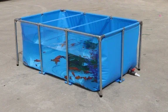 140L 36Gallon Pvc Betta Turtle Breeding Fish Tank Aquarium Large Koi Pond Aquarium Tank For Home