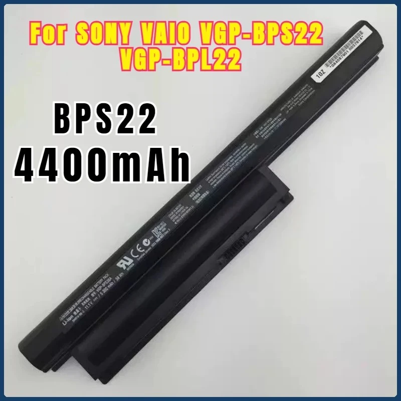 

BPS22 Laptop Battery for SONY VAIO VGP-BPS22 VGP-BPL22 VGP-BPS22A VGP-BPS22/A VPC-EB3 VPC-EB33 VPC-E1Z1