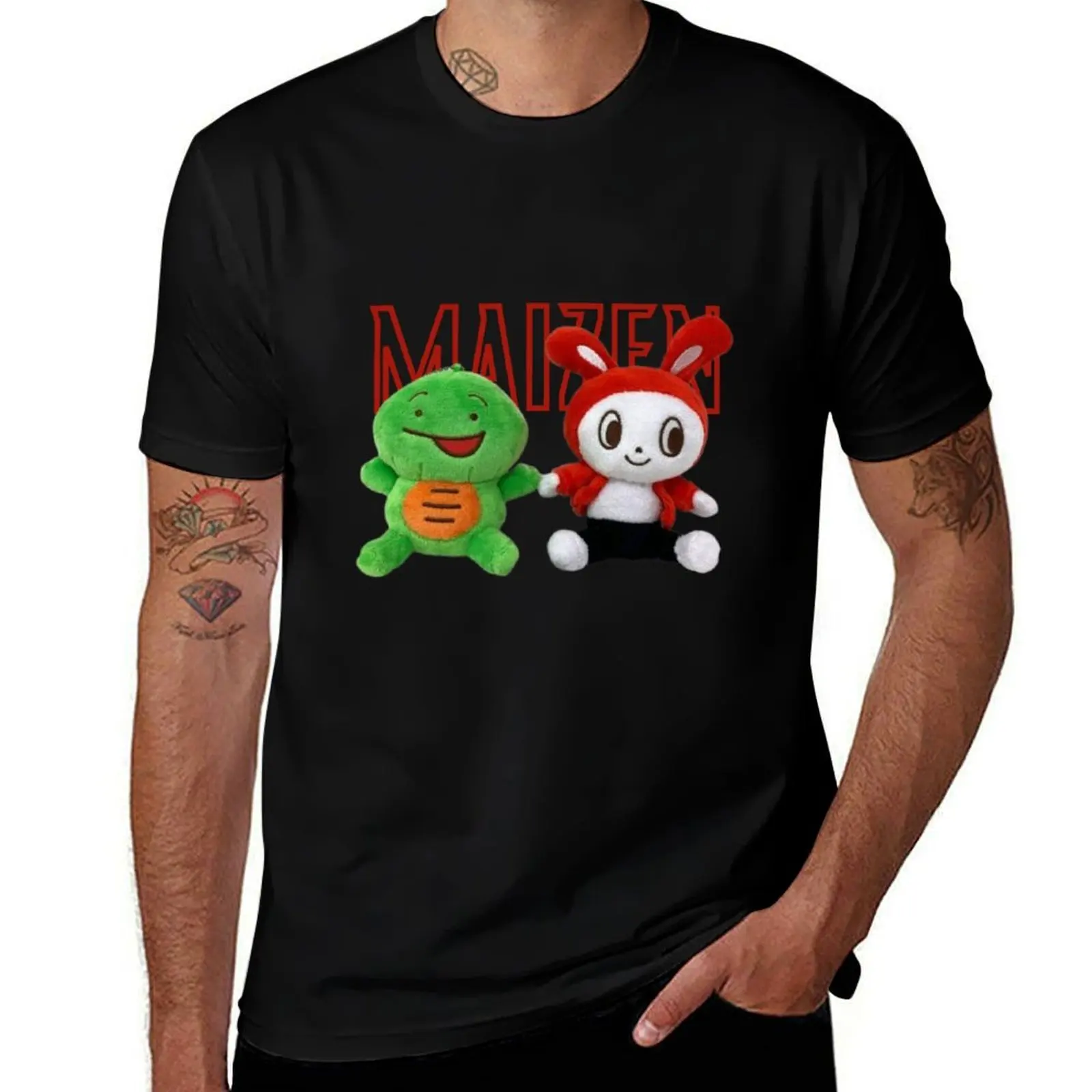 

maizeno kid Sticker T-Shirt t shirt man casual printed t shirts for man T-Shirt
