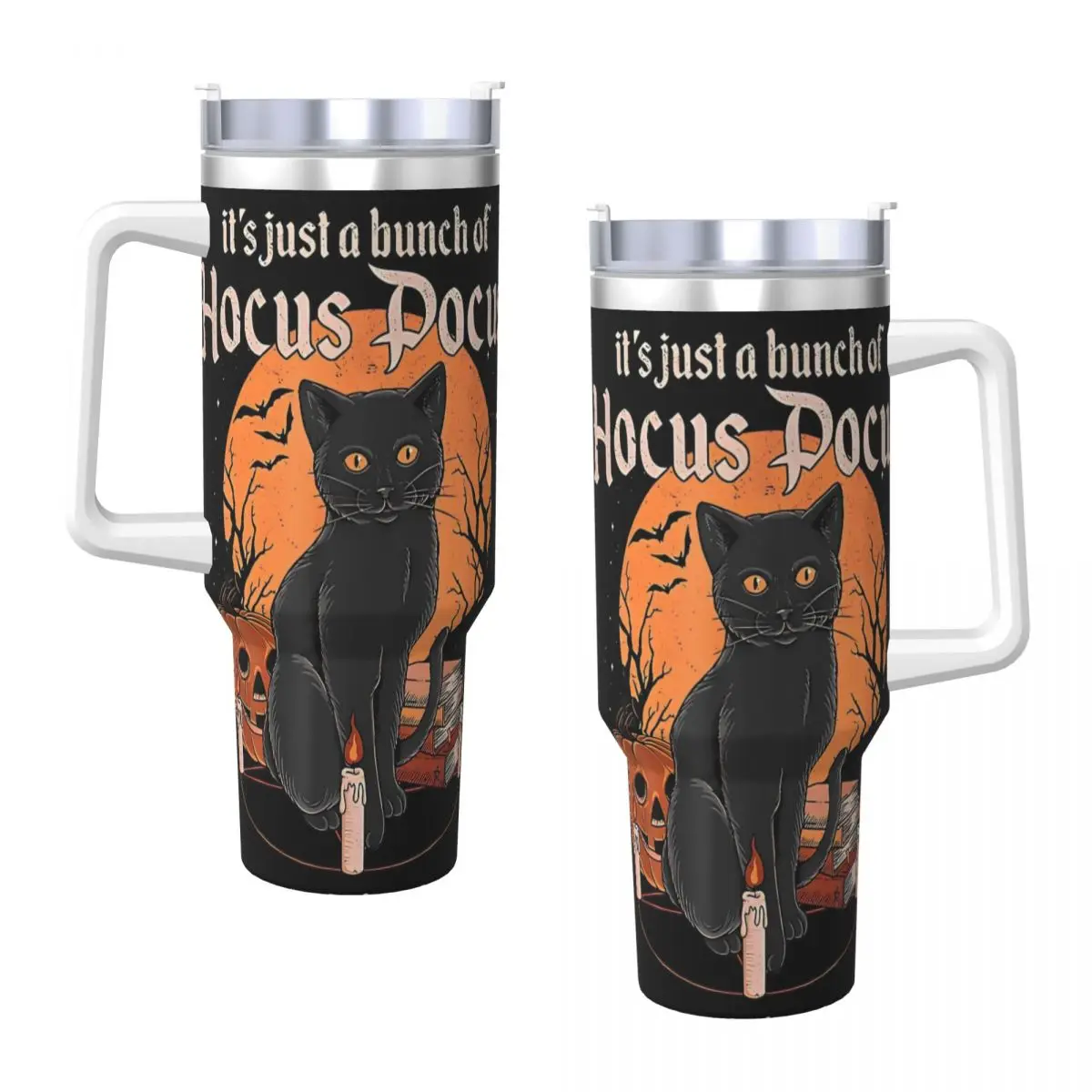 

Sanderson Sisters H-hocues P-pocues Хэллоуин Кружки Чашка с соломинкой Кемпинг Бутылка для холодной и горячей воды Сохраняет тепло Большая кофейная кружка