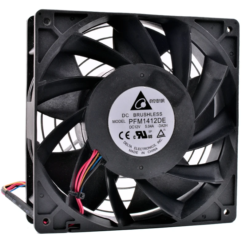 Brand new original PFM1412DE 14cm 14038 140x140x38mm DC12V 5.04A Server cooler large air volume supercharged cooling fan