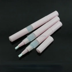 10/30/50/100Pcs 2.5Ml Lege Nageloliepen Met Borstel Transparante Twist Cuticula Olie Pen Cosmetische Container Pen Lipgloss Buis