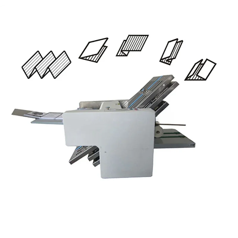 -For WD-306+K Desktop Automatic Paper Folding Machines A3 Paper Cross Folder Machines For Office