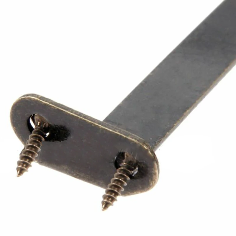 

2 шт., железные опорные петли, крепежные винты, сунды для ювелирных изделий, крышка коробки, витрина, опора для шкафа, мебельный аксессуар