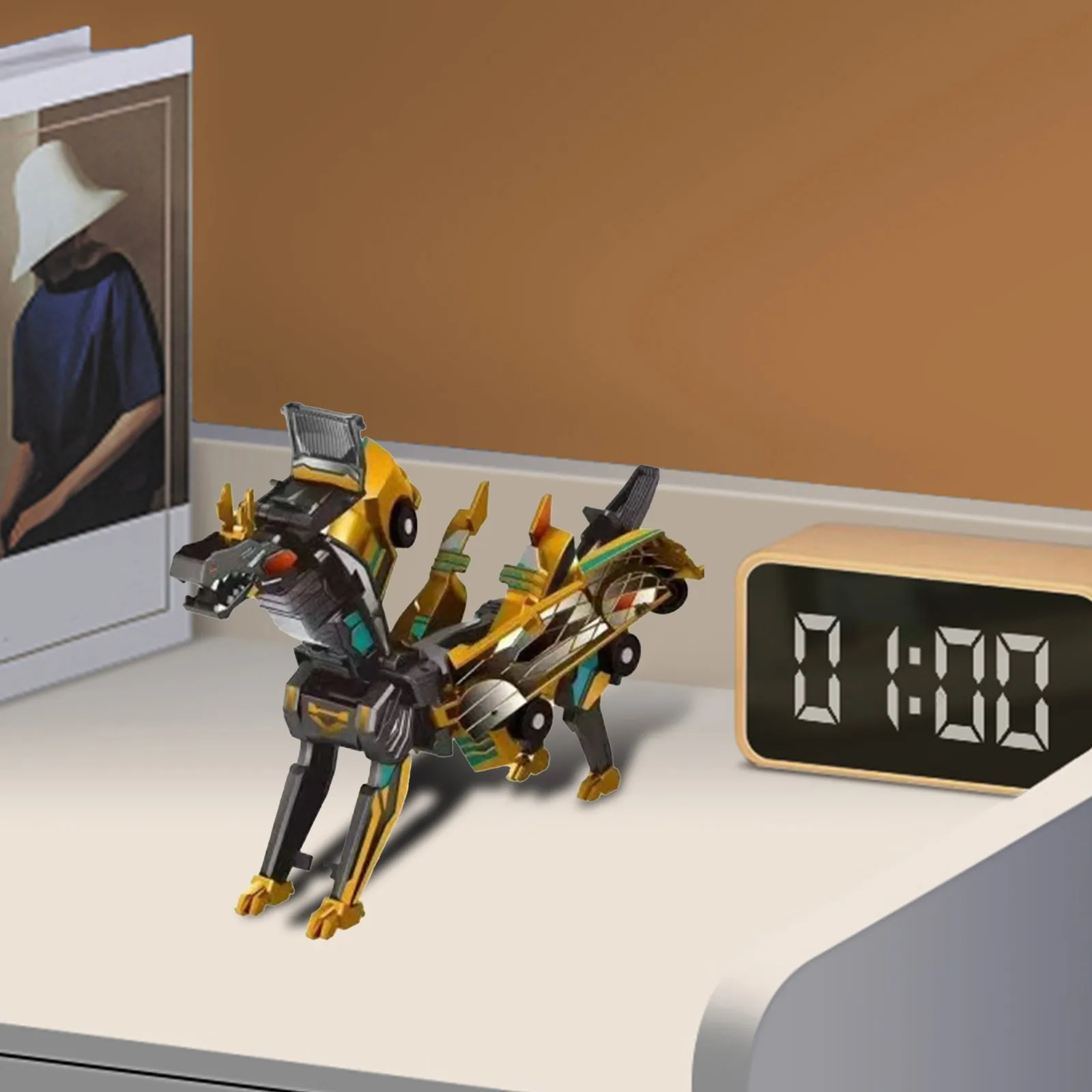 Новейший автомобиль-трансформер 2 в 1, игрушки-трансформеры в лошадь, магнитная деформация столкновений, автомобиль, подарок