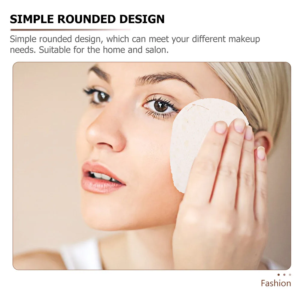 40 szt. Puszki do pudru do makijażu, zaokrąglone poduszeczki do twarzy, akcesoria kosmetyczne dla kobiet i dziewcząt, puszki do mycia twarzy, salon kosmetyczny