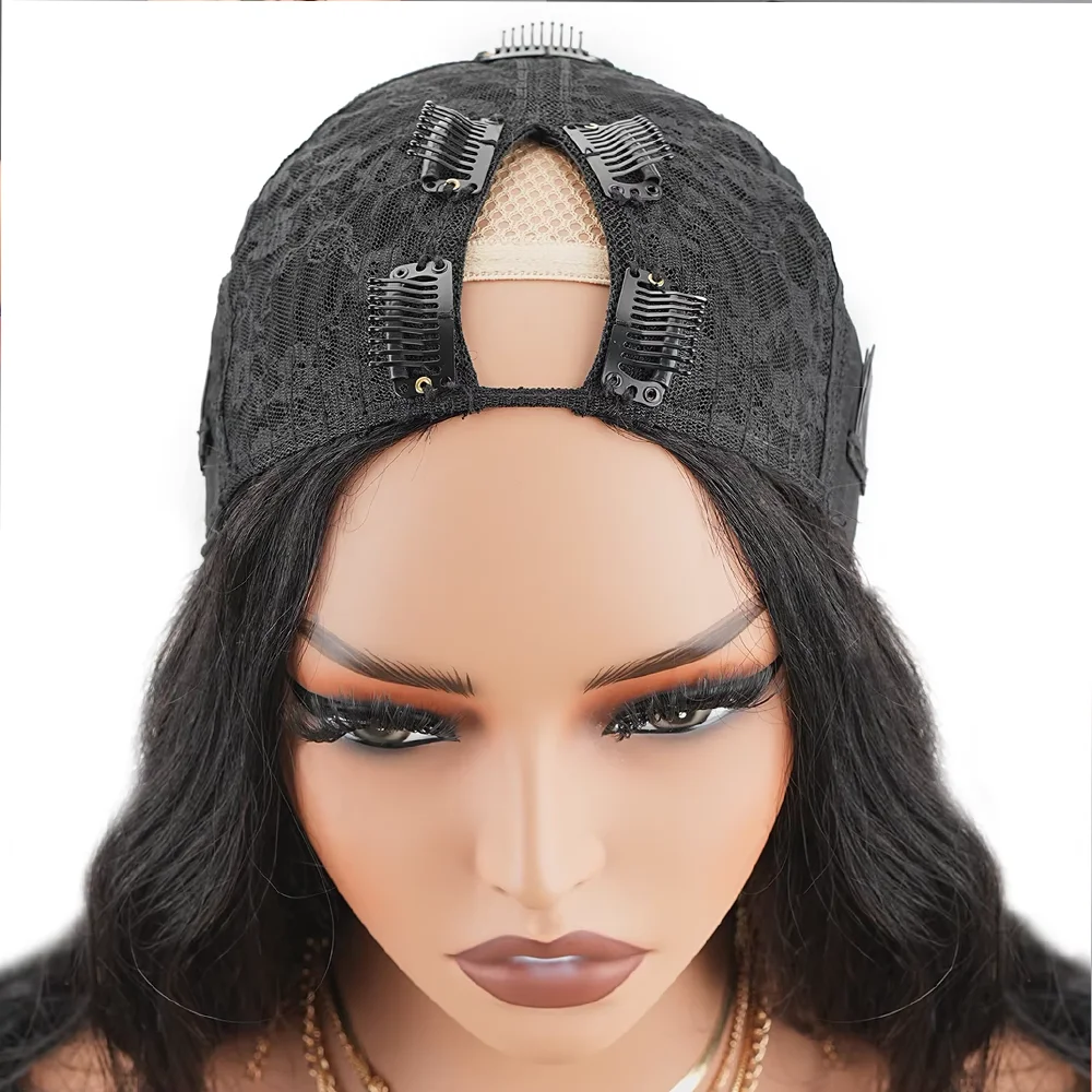 V Part Wig Human Hair Body Wav - Sewing V 评论和价格