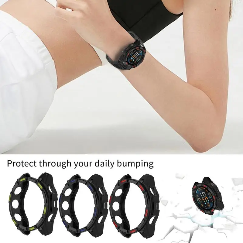 Étui de protection pour montre intelligente Garmin Fenix8, housse de protection anti-rayures, boîtier de montre anti-chute, remplacement de montre intelligente