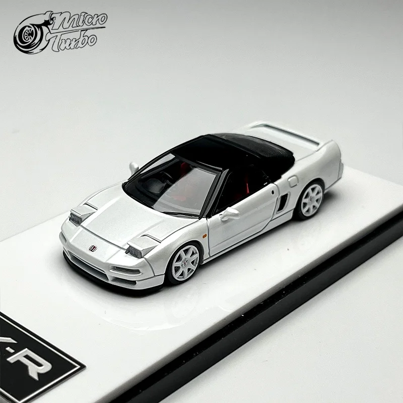 Mt 1:64 Honda Nsx 1ère génération Mk1 Na1 Type R Pop-Up lumière Simulation alliage Miniature moulé sous pression modèle de voiture personnalisé jouet pour enfants
