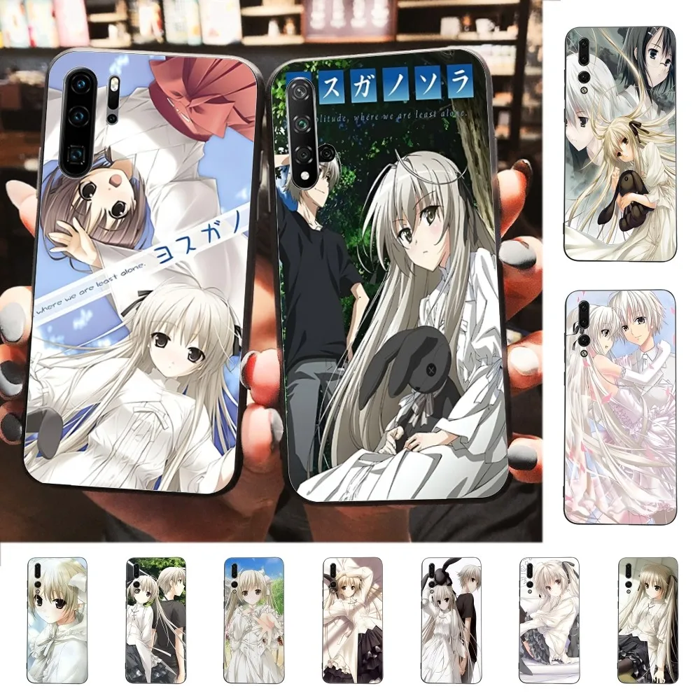 

Yosuga No Sora Phone Case For Huawei P 8 9 10 20 30 40 50 Pro Lite Psmart Honor 10 lite 70 Mate 20lite