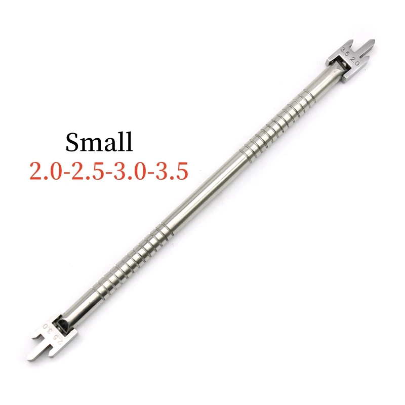 1pcs Dental Orthodontic Brackets Position Gauge Adjustable Stainless Steel Bracket Positioner Dentistry Tools