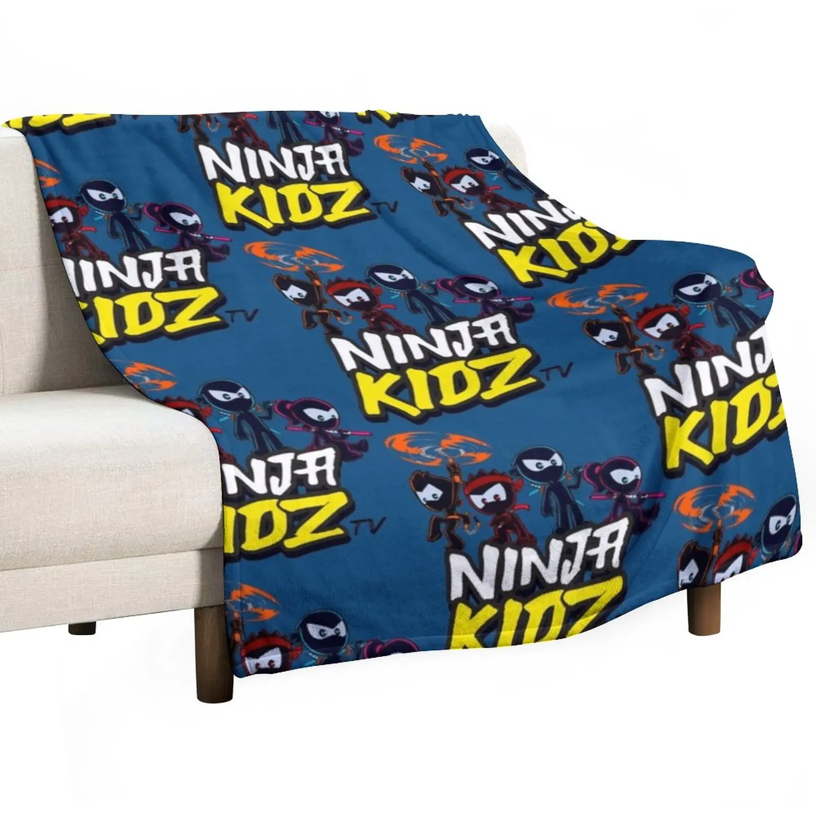 

New ninja kidz Throw Blanket For Sofa Moving Blanket Beach Blanket