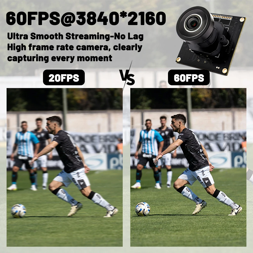 8MP60FPS USB3.0 Camera Module 1/1.8