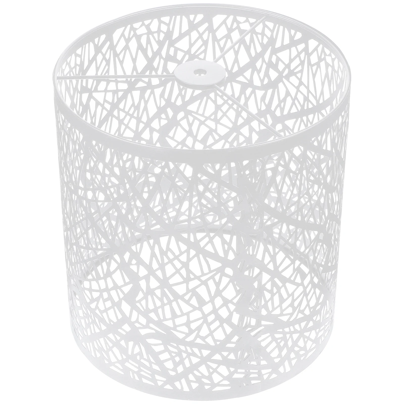 

Round Tree Pattern Lampshade Metal Hollow Carved Modern Light Cover For Bedroom Living Room Floor Table Desk Lamp Shade
