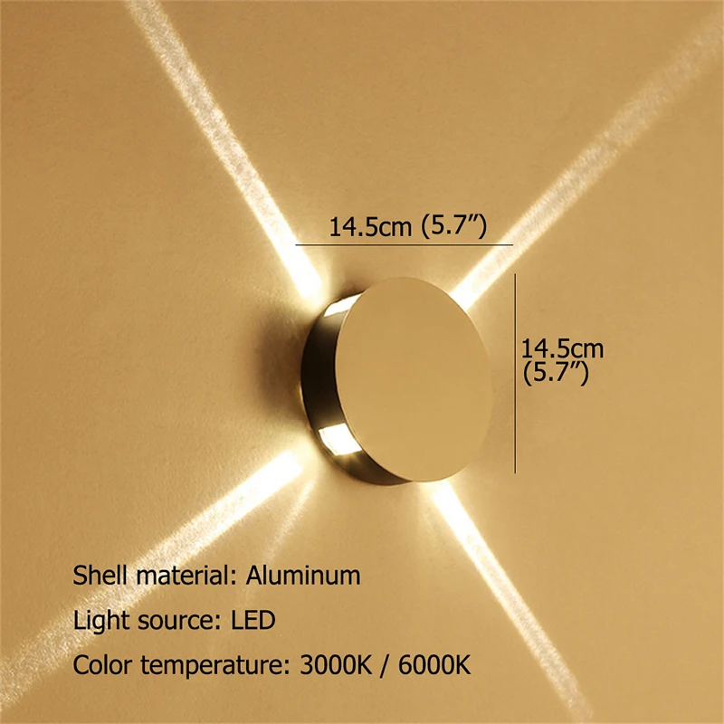 BERTH Wall Sconces Outdoor Lighting LED Wall Lamp Decorative For Bar KTV Project Patio Porch