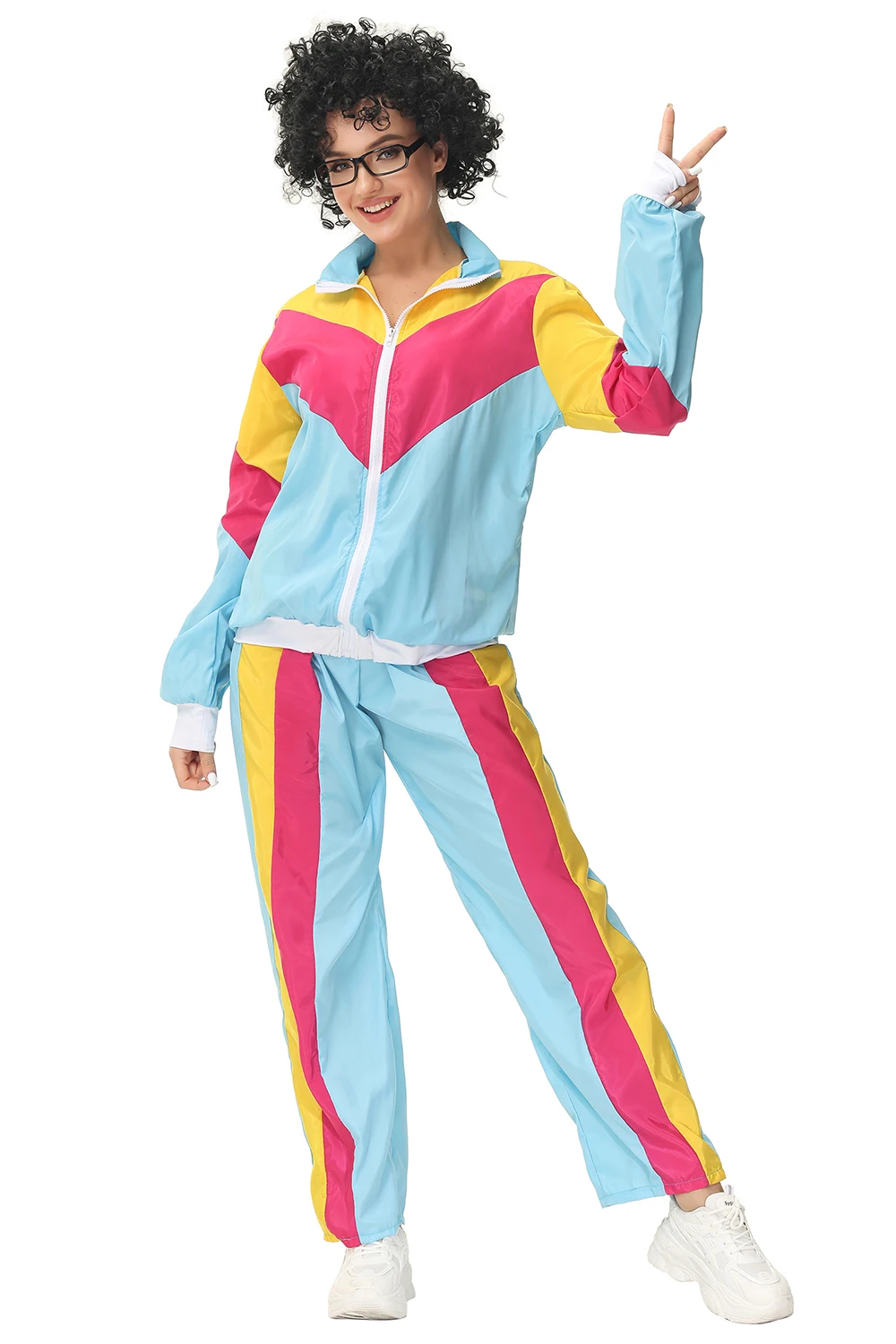 Volwassen Koppels Hippie Kostuums Mannelijke Vrouwen Carnaval Halloween Feest Vintage 1970S Disco Kleding Pak Rock Hippies Cosplay Outfits