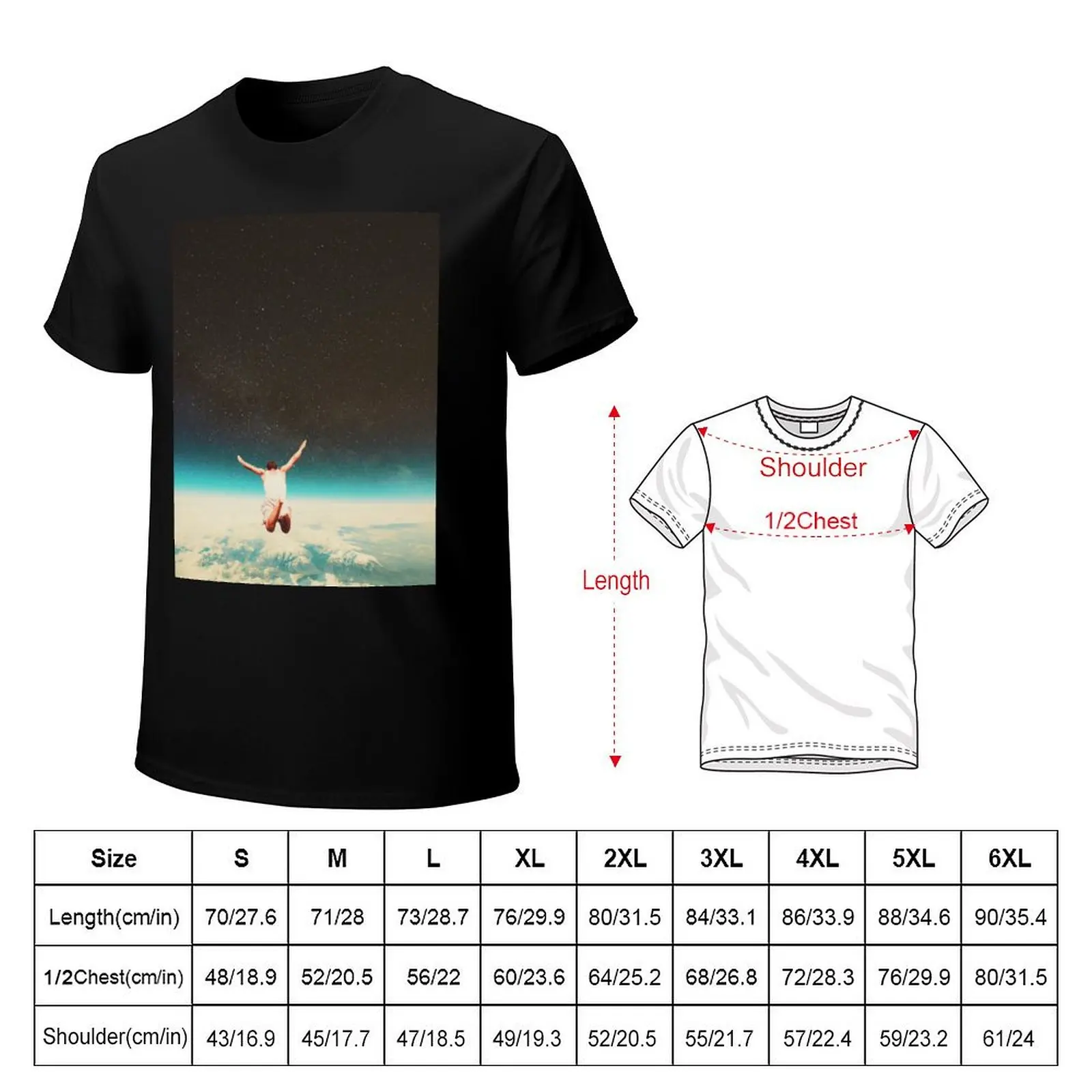 Falling with a hidden smile T-Shirt t shirt man plain T-Shirt