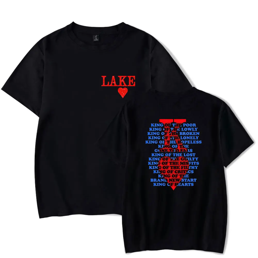 Brandon Lake Merch Tshirt King of Hearts Tour Merch Tops Tee Cool Print Tops for Men and Women Streetwear