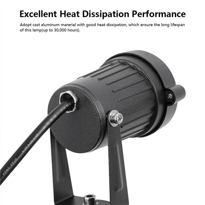 

A44Z-8 упаковок садовых точечных светильников, уличных пейзажных светодиодных ламп, водонепроницаемых дорожек для двора