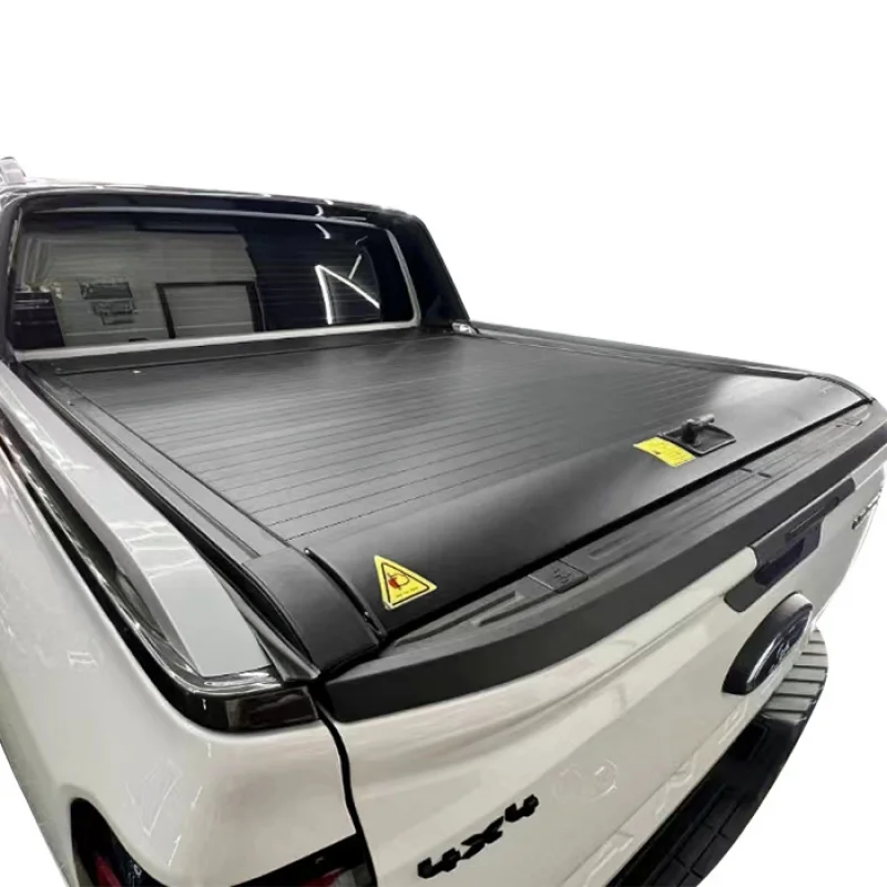 High Quality Aluminum Manual & Electric Auto Roller Shutter Tonneau Cover Waterproof Anti-Theft for Ranger Pickup Bed