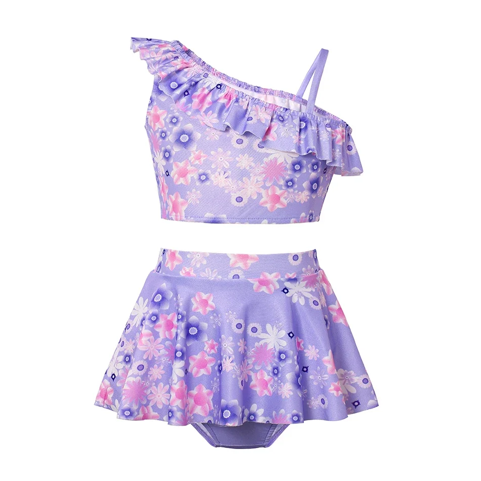 2024 Girls Summer Swimming Baby Bathing Suit Kids Swimwear Swimsuit from Fairy Tale Children Princess Costume