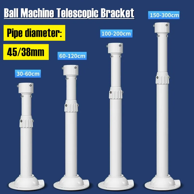 Universal CCTV Camera Ceiling Mount Bracket 40-80cm 60-120cm Telescopic Support for Hikvision Dahua High Speed Dome PTZ Camera