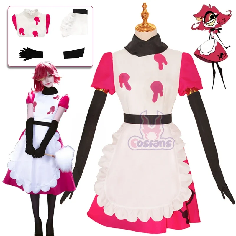 Niffty anime niff cosplay kostüm anzug niedlichen teufel roleplay kleidung kleid uniform hotel cosplay halloween party frauen kleid