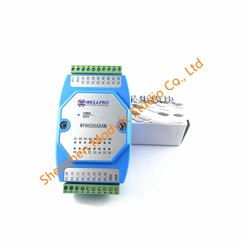 16 Digital input module Switch module Isolated 16-channel DI MODBUS communication WP8026ADAM