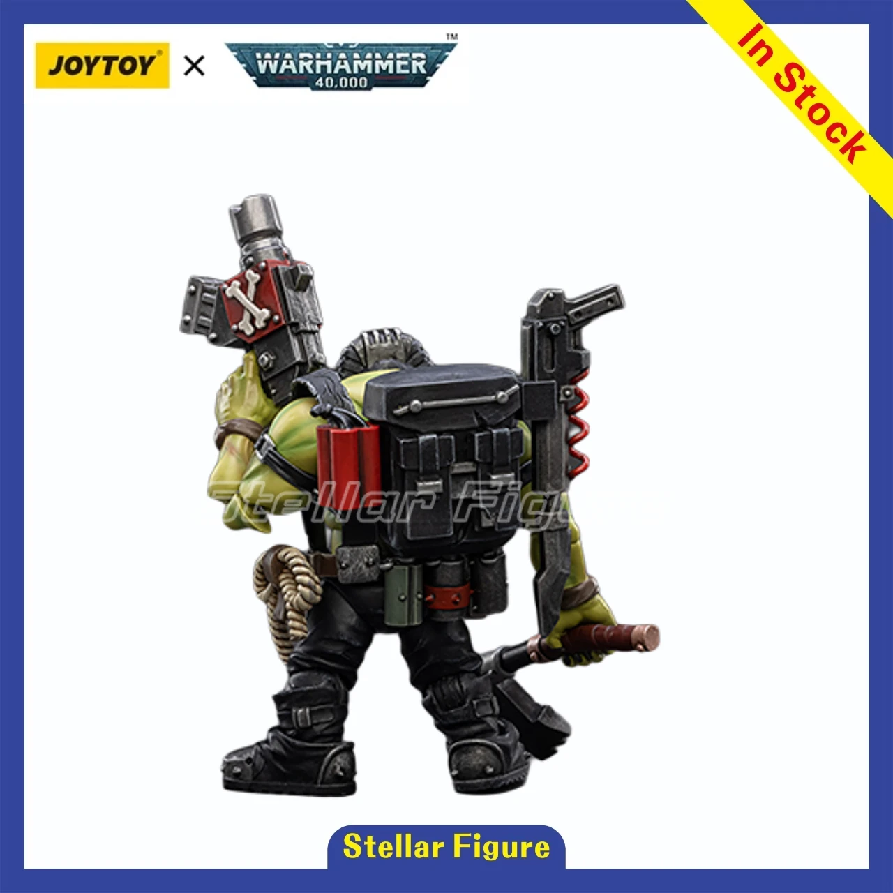 

【SF】JOYTOY 1/18 Фигурка Ork Kommandos Dakka Boy Snarit Модель игрушки Подарки Коллекция украшений