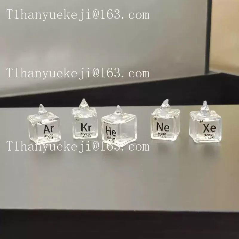Rare Gas Cube High  Nitrogen Oxygen Helium Neon Argon Krypton Xenon Purity Luminescent Gas High quality