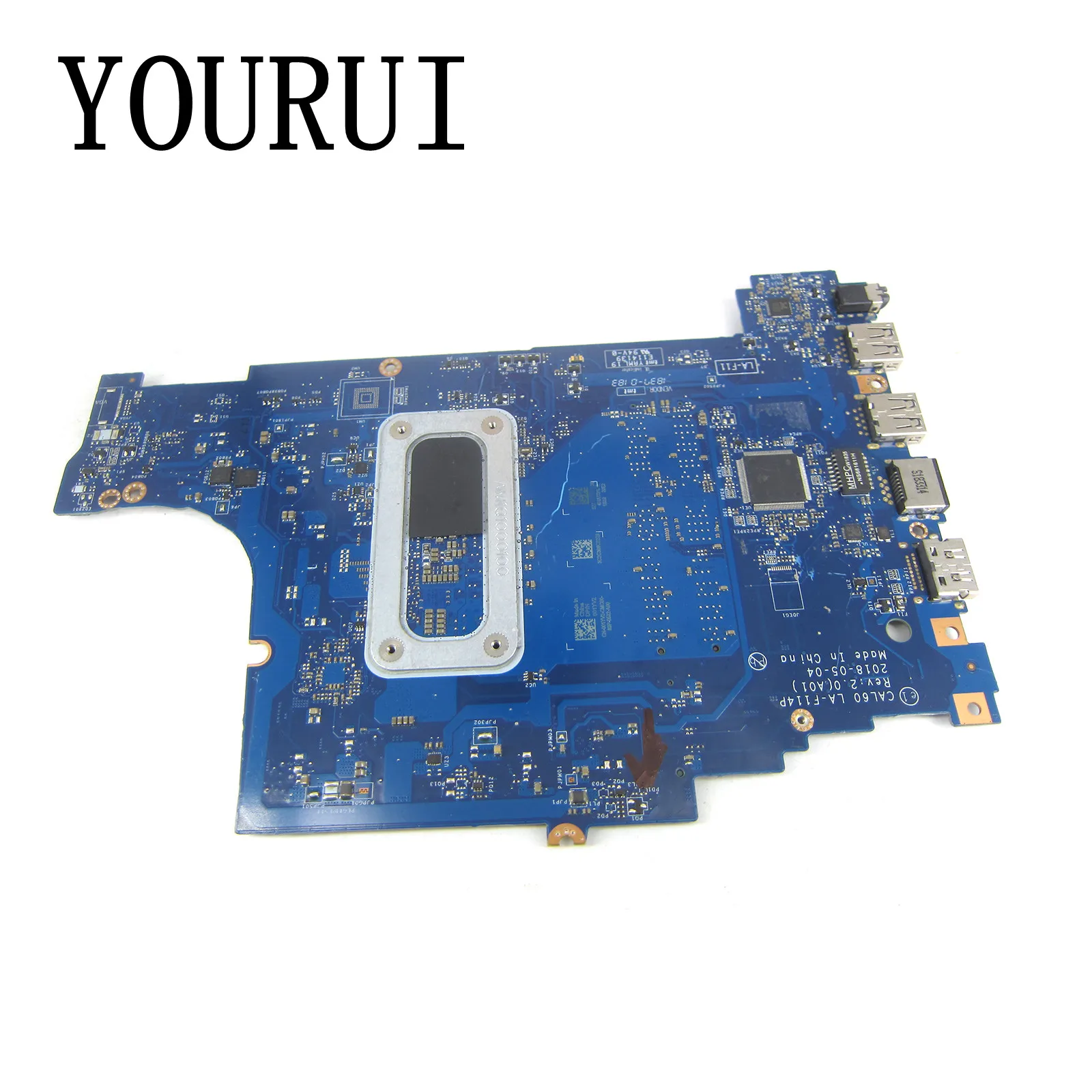 CAL60-LA-F114P para DELL Inspiron 15 5570 5770, placa base de ordenador portátil con I3-6006U/I3-8130U/I5-8250U/I7-7500U/I7-8550U