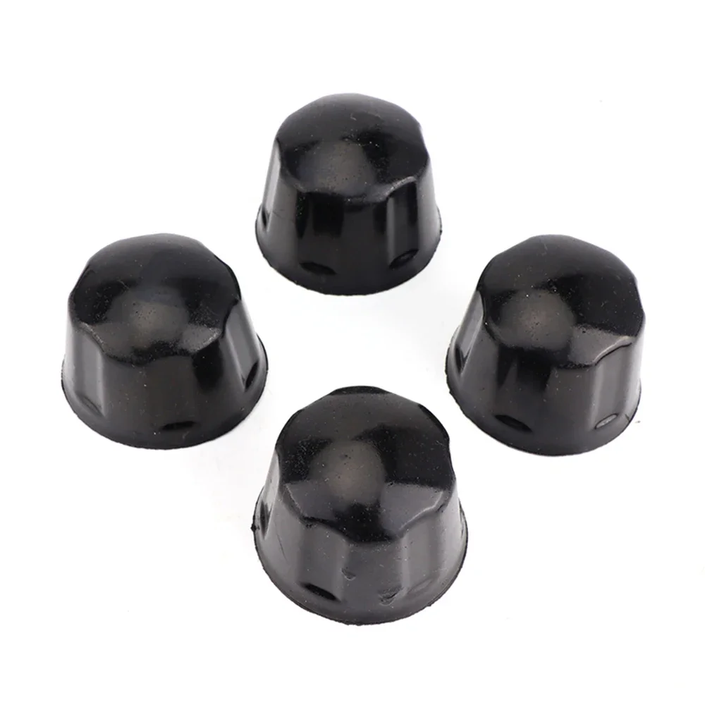 4 pçs tampas do cubo da roda de borracha capa poeira tampas do cubo para 50cc 70cc 110cc 125cc 250cc go kart quad bike atv jantes rodas acessórios