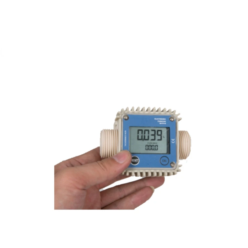 High Quality diesel flowmeter K24 Digital Electronic Turbine fuel Flow Meter