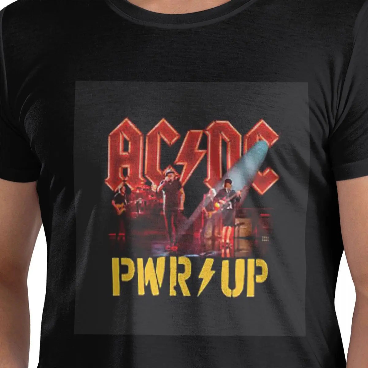 

Ac And Dc Power Up Rock Party (1) Футболка из 100% хлопка, мужские футболки большого размера, мужские футболки с круглым вырезом и коротким рукавом, S-6XL