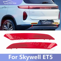 Paraurti posteriore per auto riflettore Stop Light fendinebbia posteriore fendinebbia lampada freno spia per Skywell ET5 muslimah